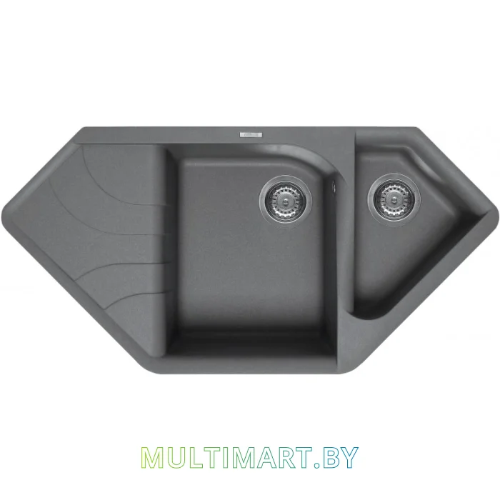 Кухонная мойка Elleci Ego Corner M73 Titanium